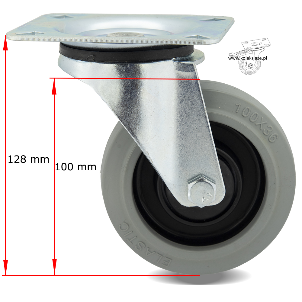 1HPOGUS100K11 kw wymiary koła książe