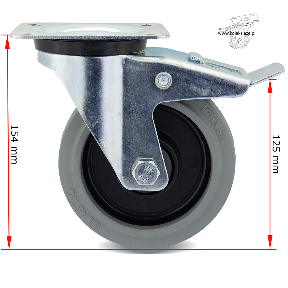 2HPOGUS125K11 kw wymiary koła książe